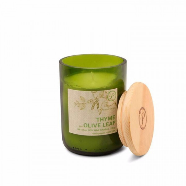 Thyme & olive leaf soy candle